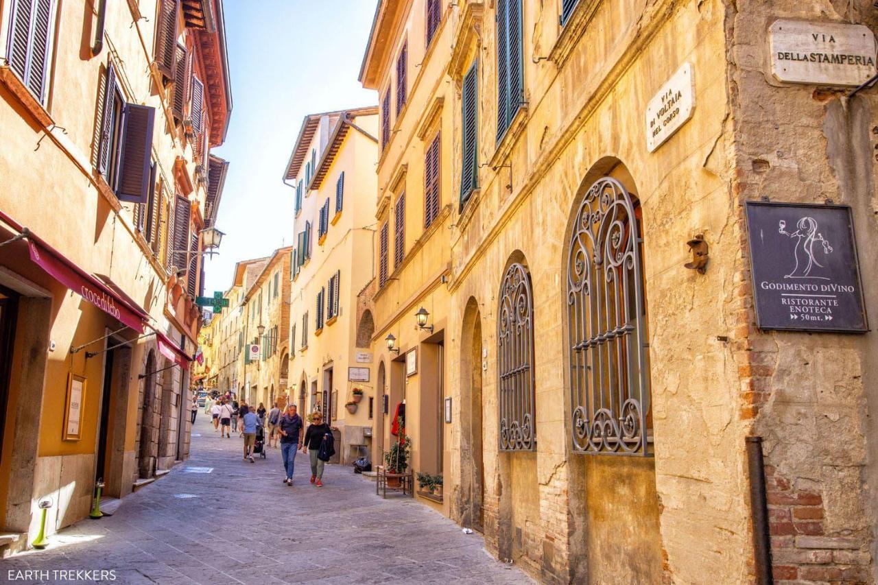 Ferienwohnung Il Palco Montepulciano, Vista Incredibile, 150Mt Da Piazza Grande Exterior foto